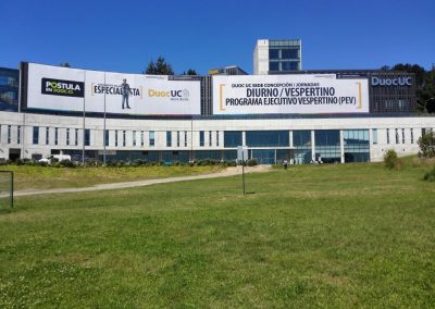 Dpimpress - Malla Mesh DUOC UC Concepción